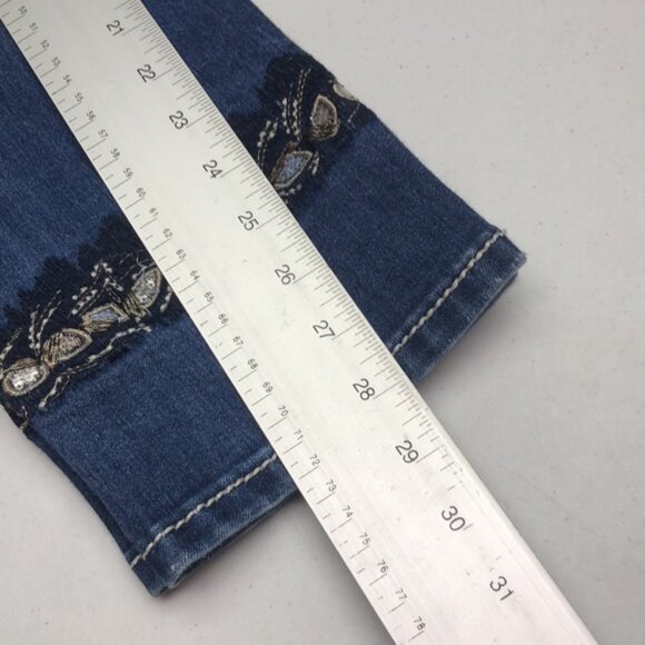 MISS ME MID-RISE CUFFED SKINNY JEANS 30x28 - Picture 14 of 15